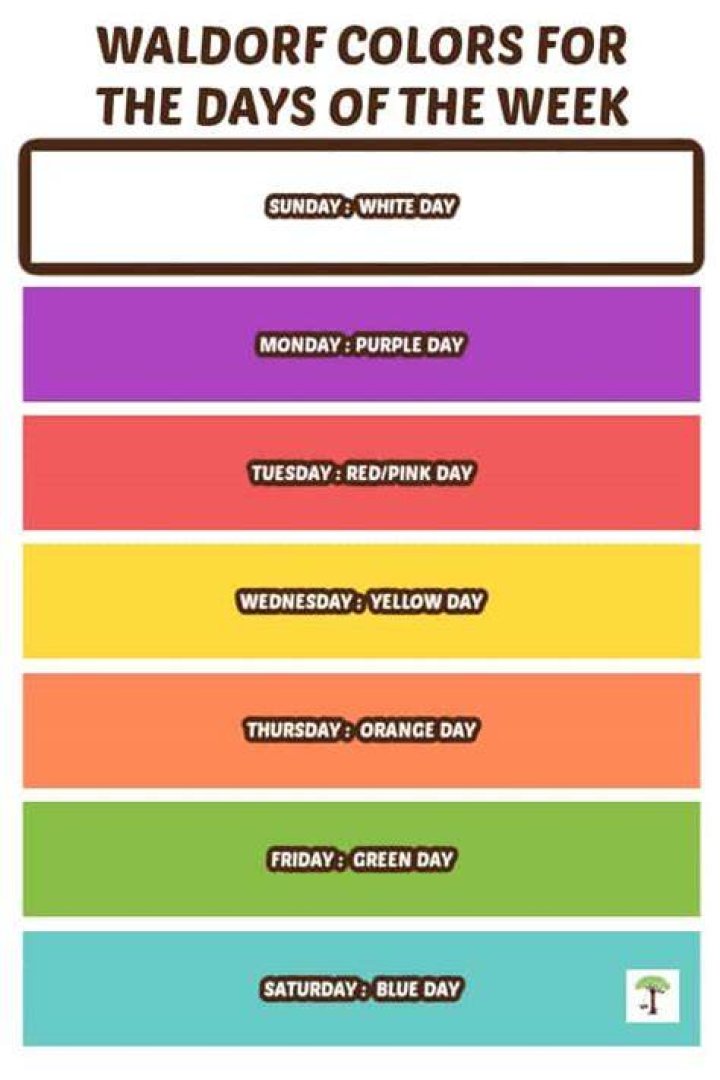 Vibrant Colours For Every Day Of The Week: A Colourful Journey