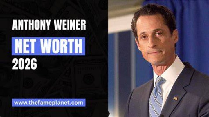 What Is Anthony Weiner's Net Worth Today? Complete Breakdown
