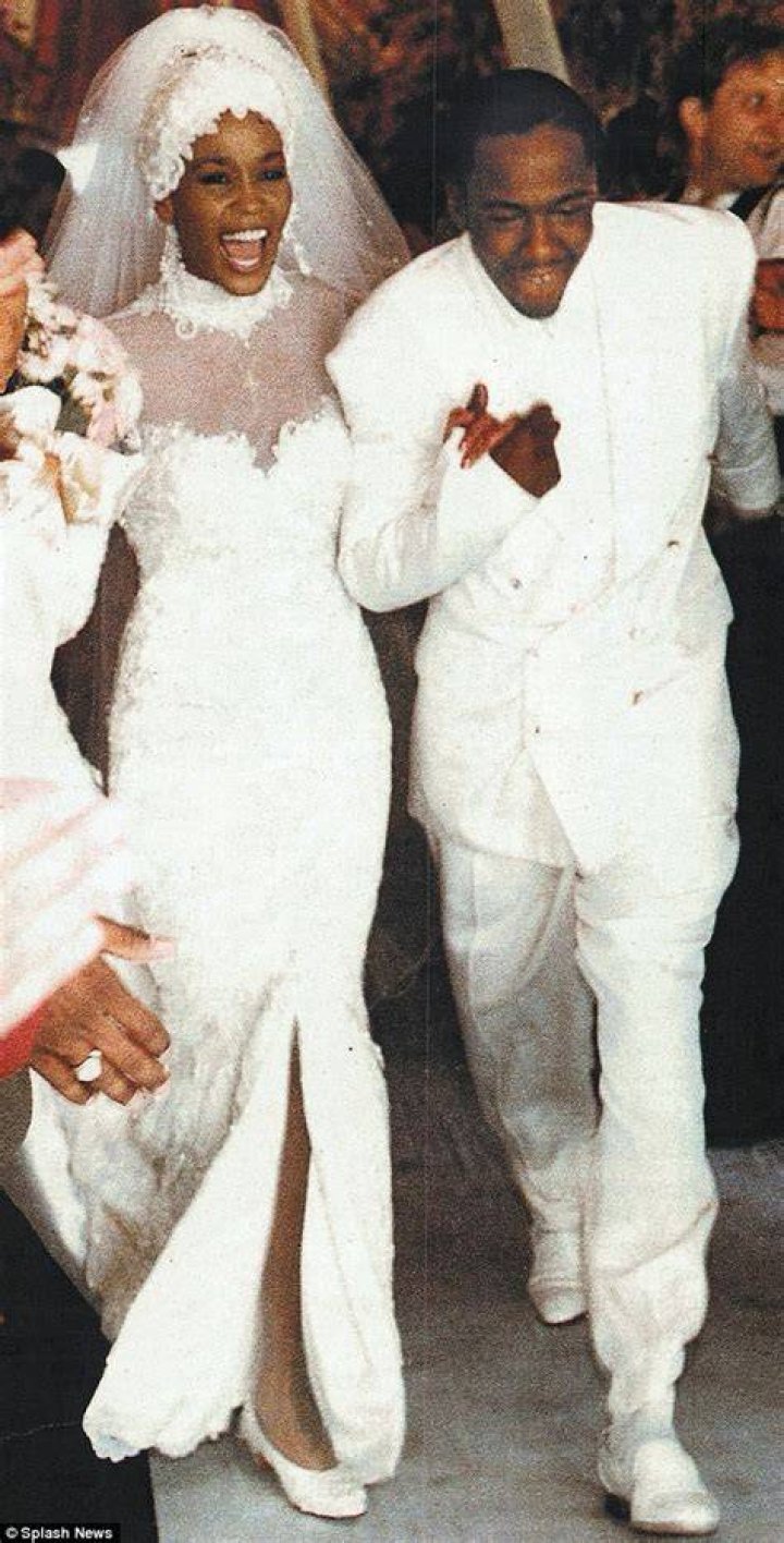 Whitney Houston Bobby Brown Marriage HELLO! in History Whitney