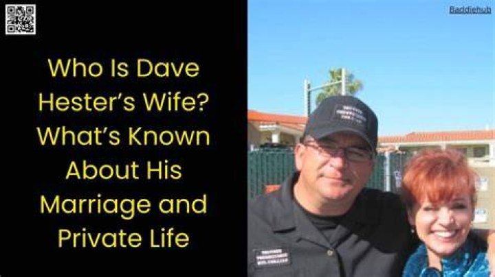 Who Is The Beloved Wife Of Dave Hester?